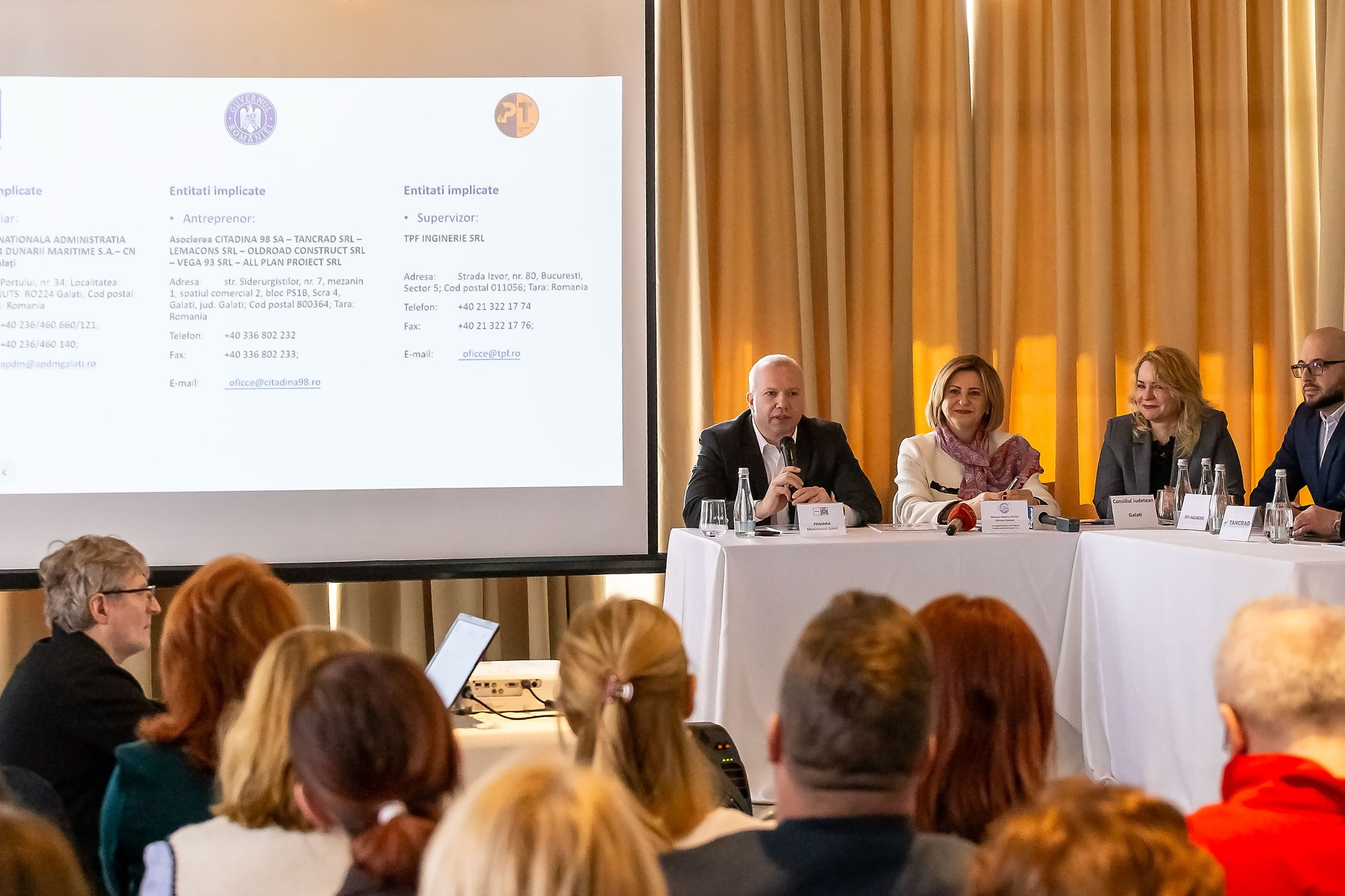 Modernizarea Portului Mineralier din Galați, finalizată oficial