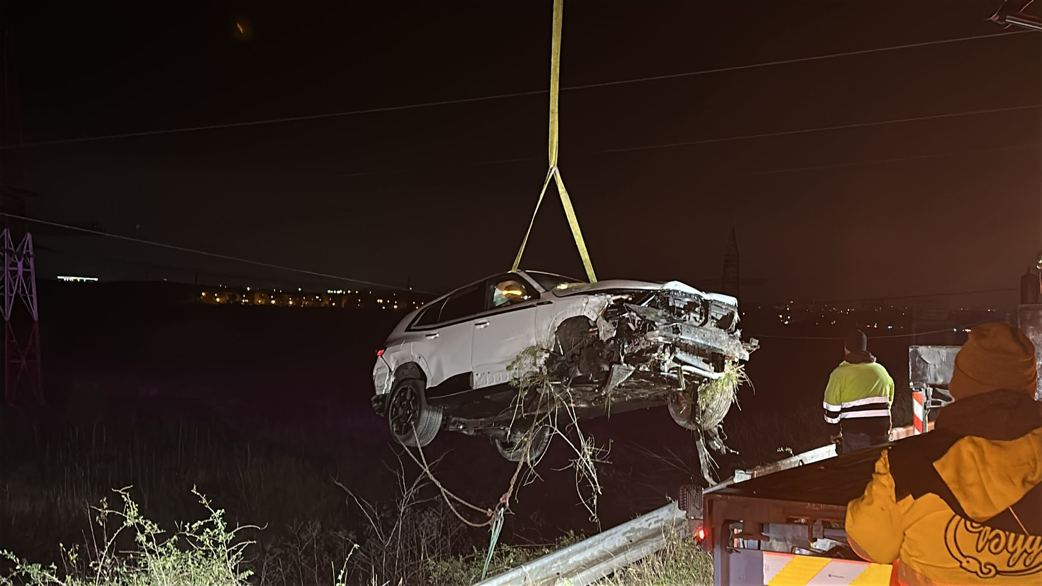 Un gălățean și-a făcut praf noul BMW de lux