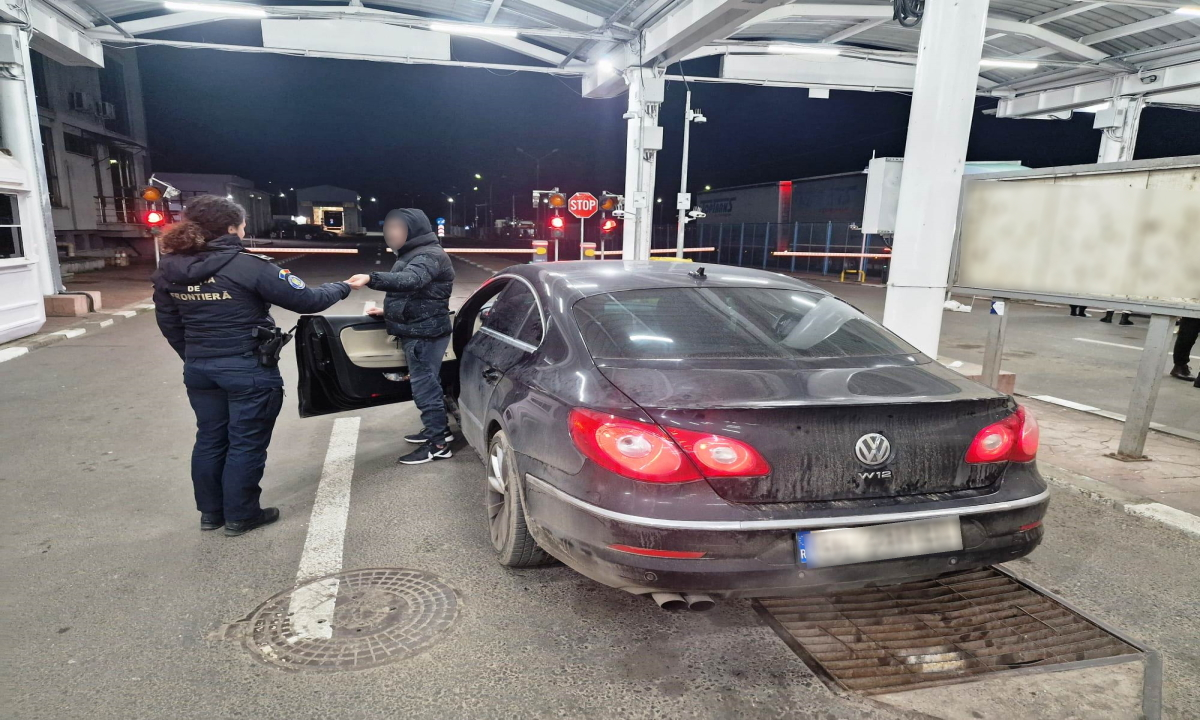 Șofer român, prins la volan fără să aibă acest drept