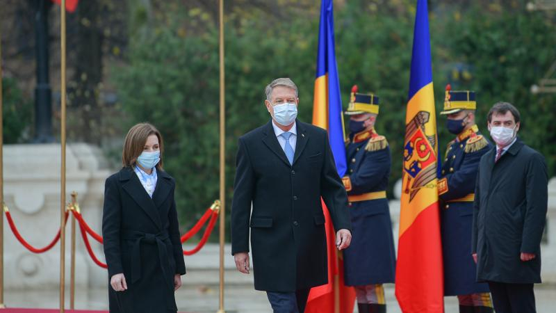 Maia Sandu revine la București