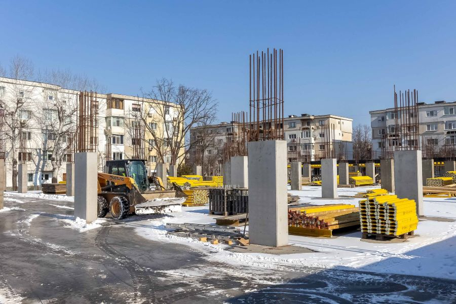 "Omul sfințește locul" și în plină iarnă