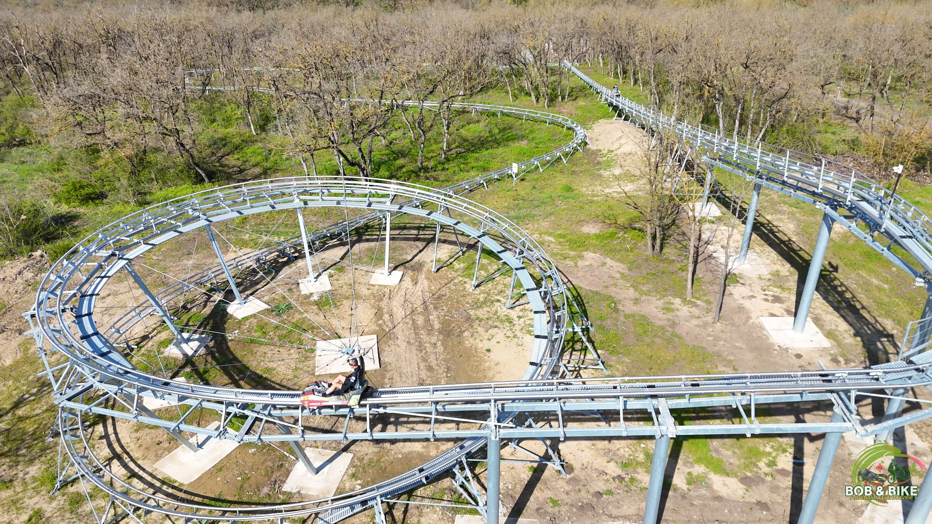 Pădurea Gârboavele, reinventată printr-un proiect ambițios de agrement. Bob și piste de biciclete, noul magnet pentru gălățeni (FOTO+VIDEO)