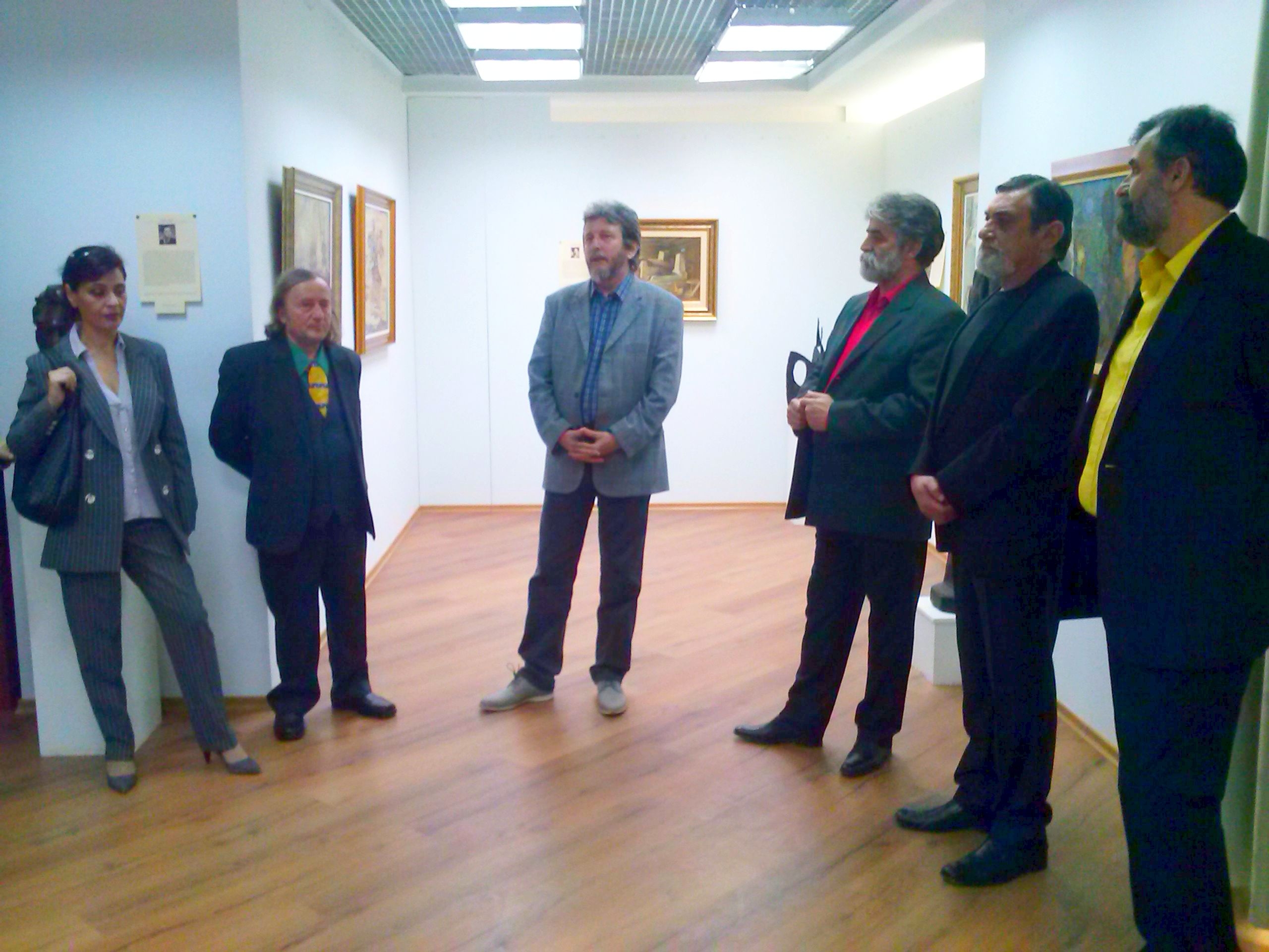 La Muzeul de Artă Vizuală: Artişti gălăţeni ce-au trecut lăsând Semn