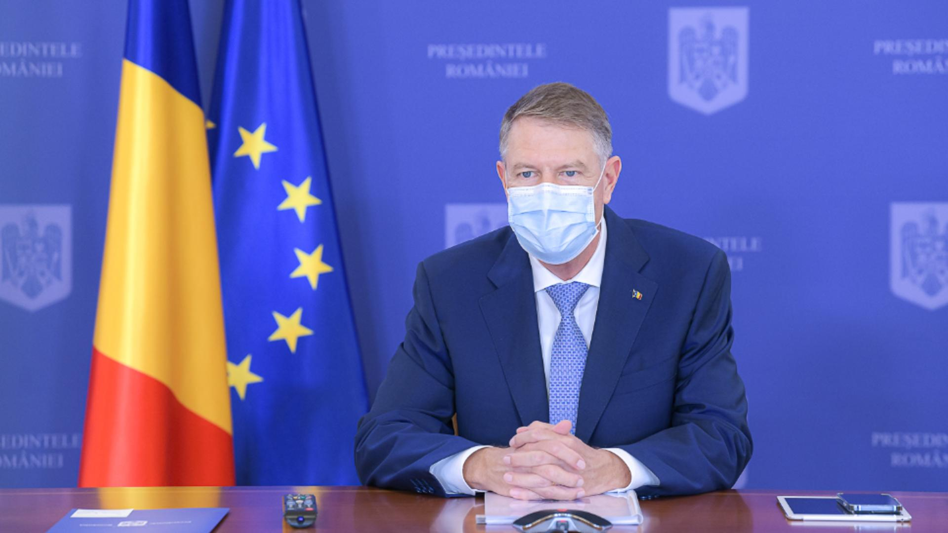 Preşedintele Klaus Iohannis: Reluarea cursurilor după vacanţă, în aceleaşi scenarii