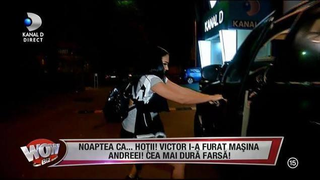 Noaptea ca... hoţii. Andreea Mantea, ţinta glumelor proaste