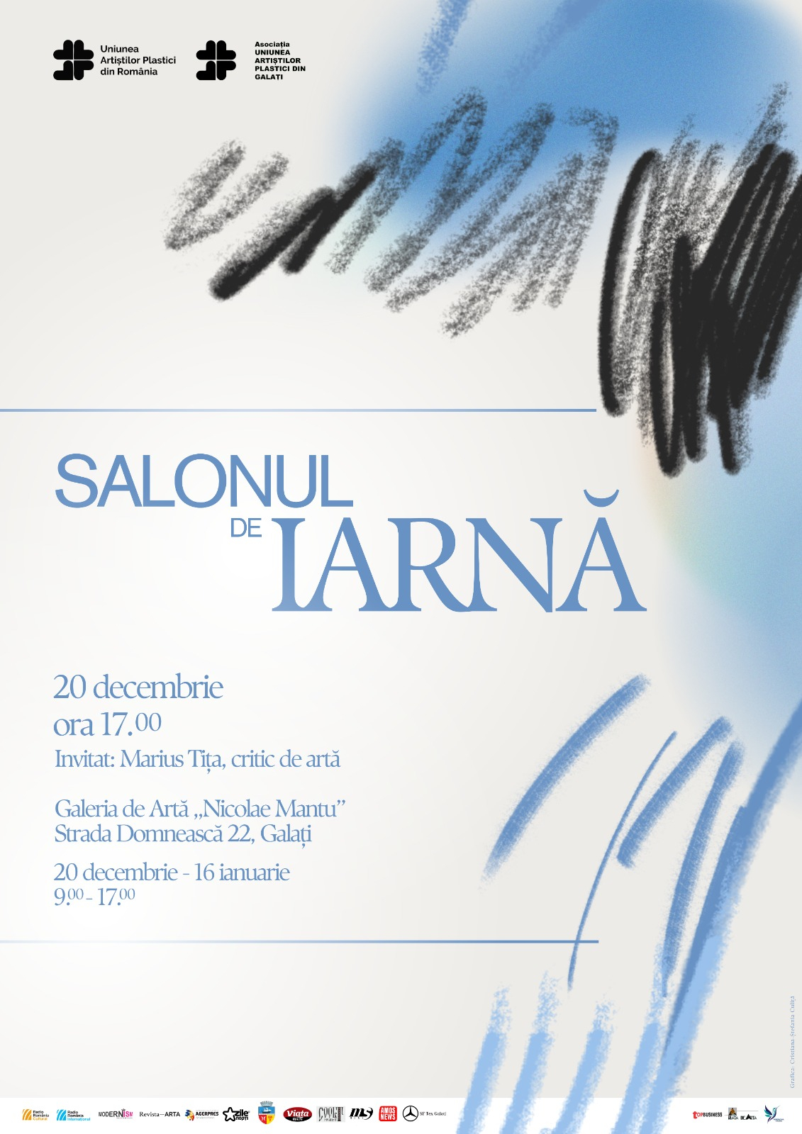 Vineri se deschide „Salonul de Iarnă” al artiştilor plastici din Galaţi