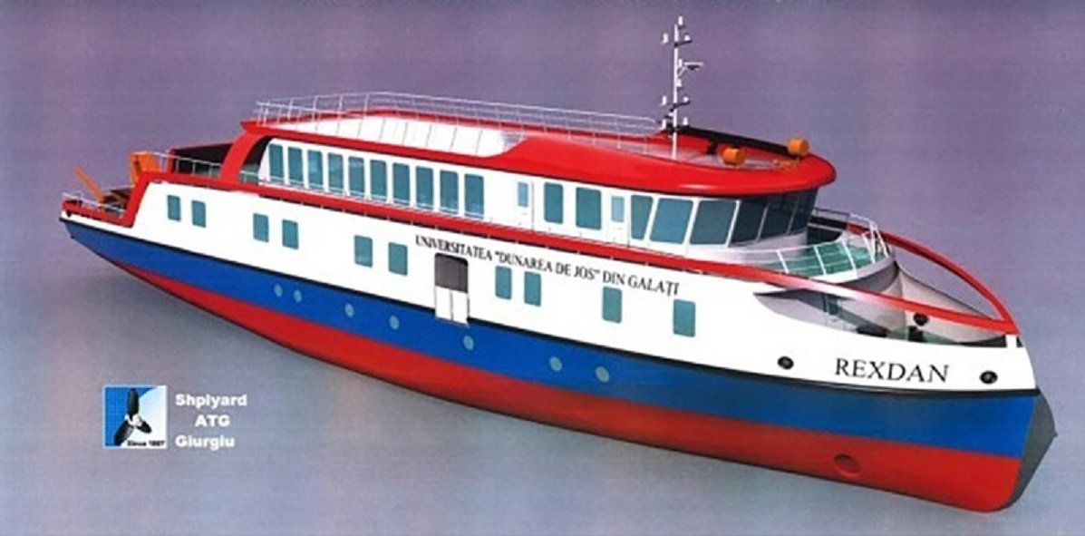 Nava de cercetare "Rexdan", pe "planșeta" constructorilor de nave gălățeni