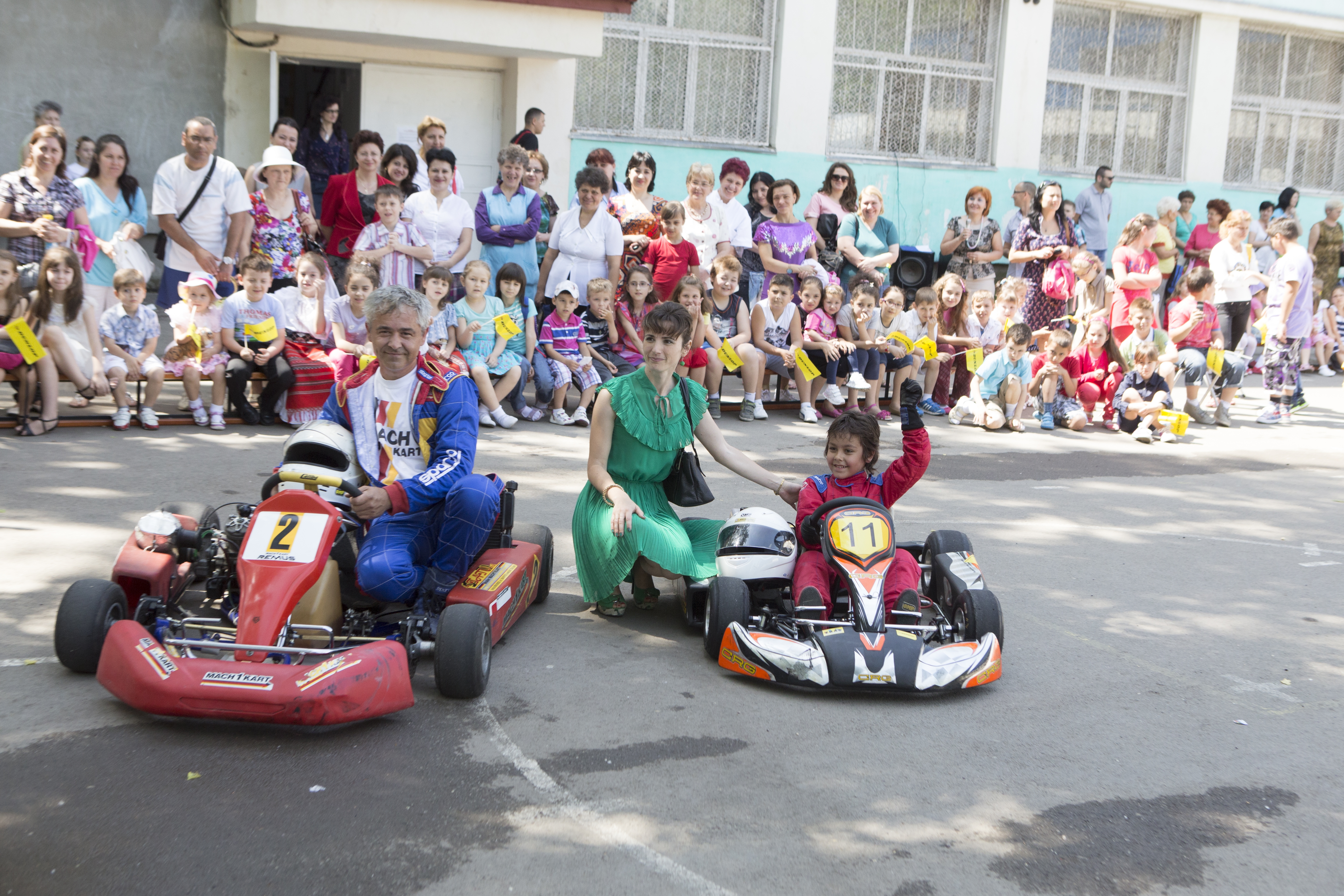 Campionul din clasa pregătitoare e ultimul pilot de karting al Galaţiului