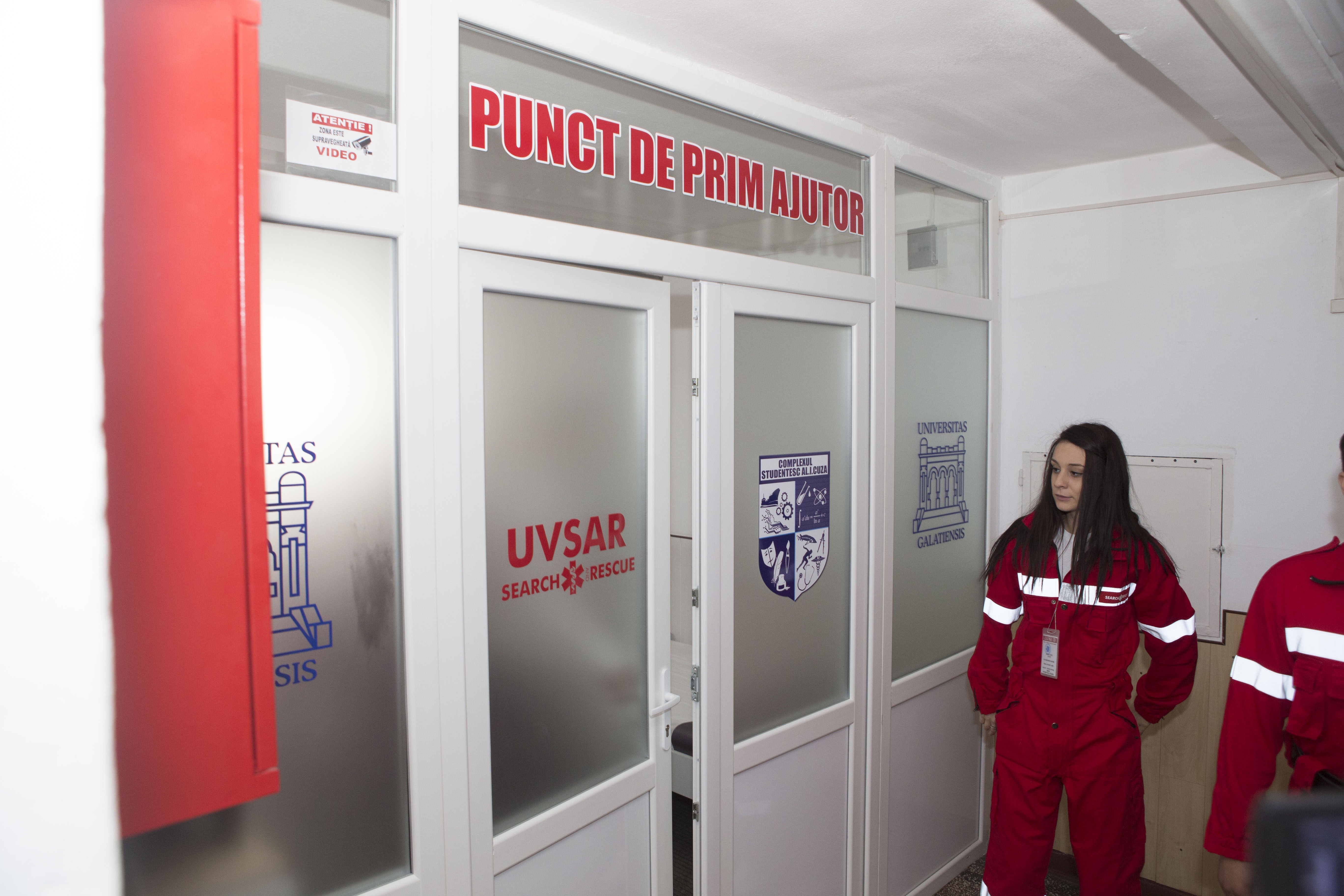 UNIC ÎN ROMÂNIA - Punct de prim ajutor în campusul studenţesc gălăţean