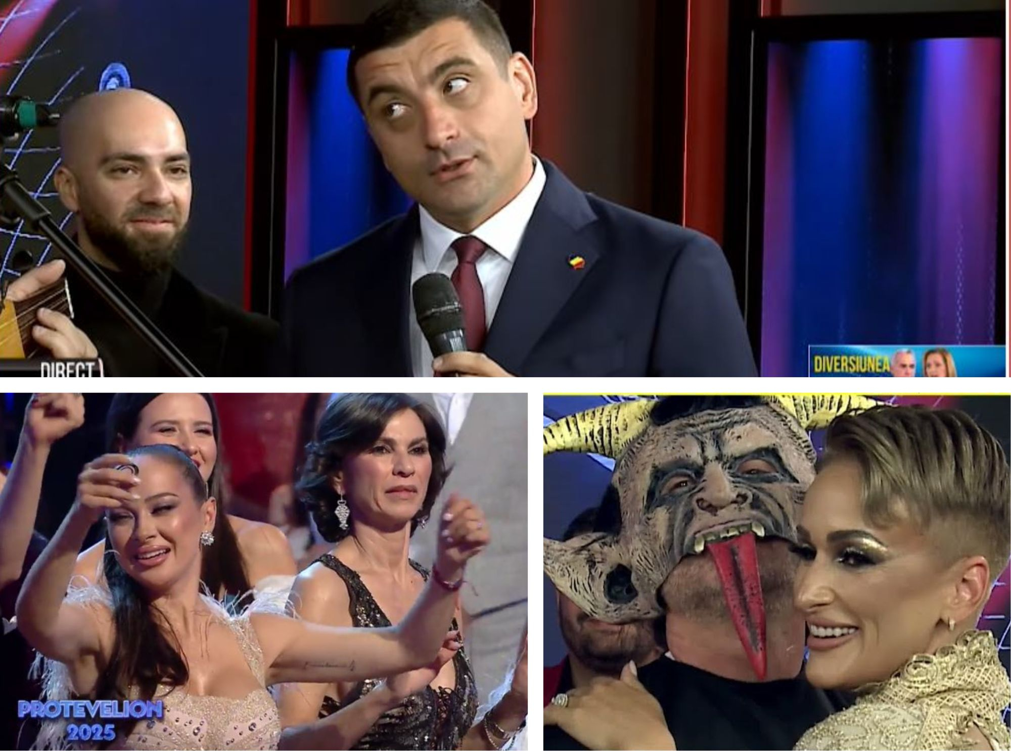 Revelion Tv: manele cu sclipici şi umor chinuit