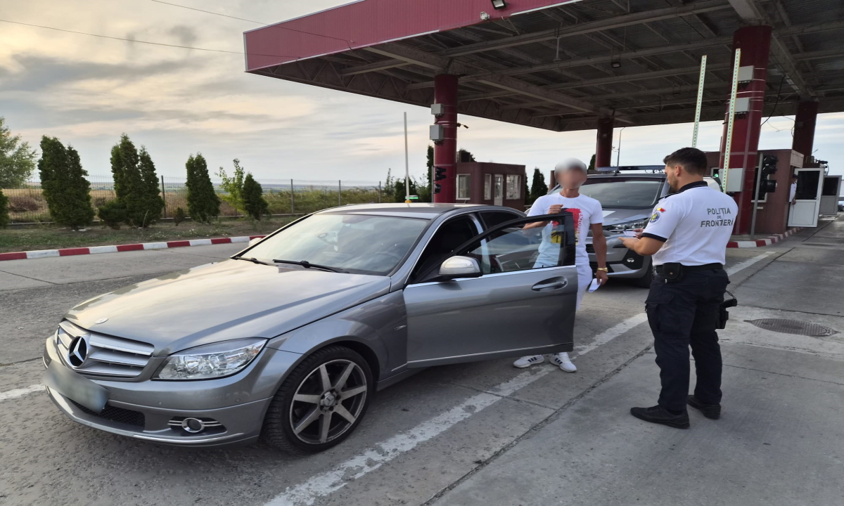 Cetăţean spaniol cu permis emis în Columbia, oprit la frontiera gălățeană
