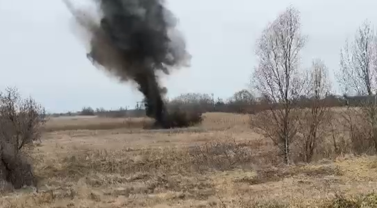 Dronă rusească având încărcătură de luptă activă, găsită în Galați. Detonare controlată