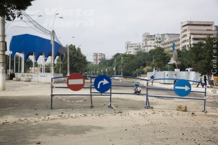 De joi se va circula pe Faleză!