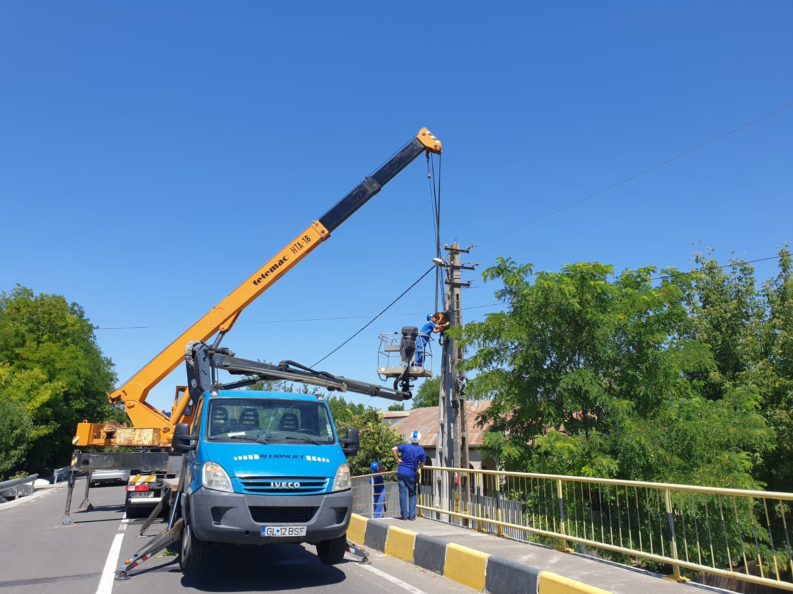 Energia electrică, întreruptă pe patru străzi din Galați