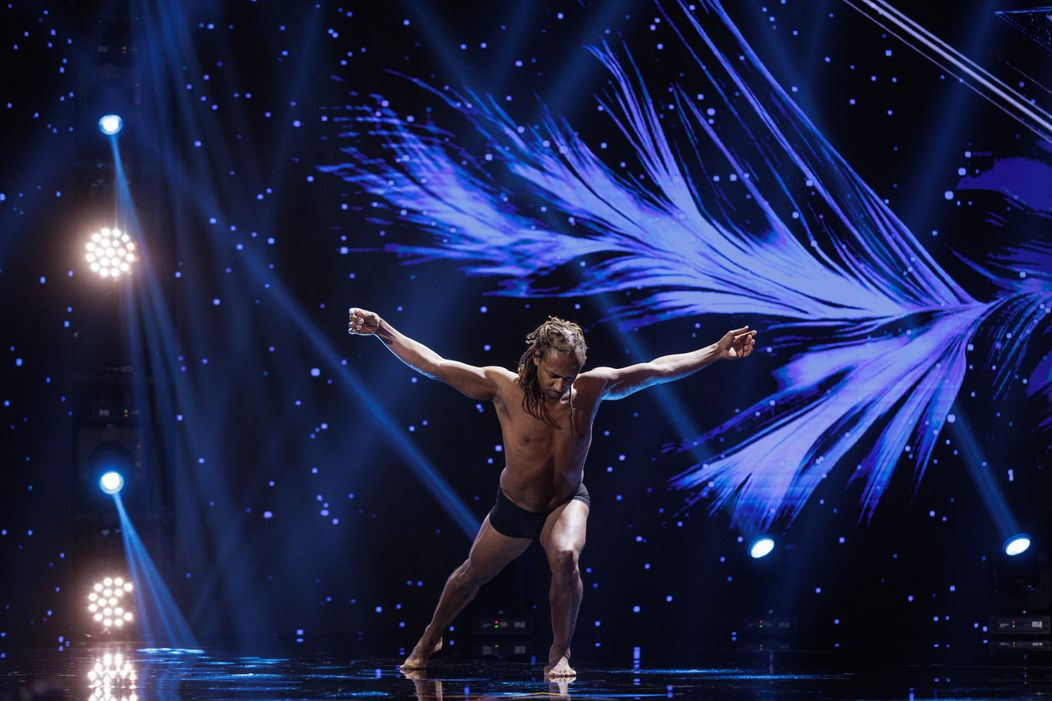 Gălăţeanul Momo Peter Sanno a revenit la „Românii au talent”: „Dansul, o bătaie de inimă în plus”