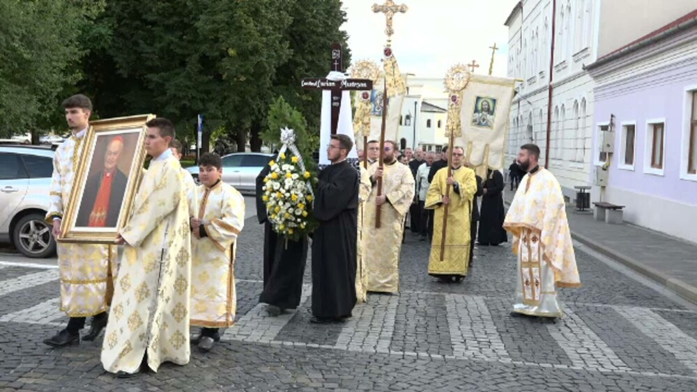 Funeraliile cardinalului Lucian Mureşan, la Blaj
