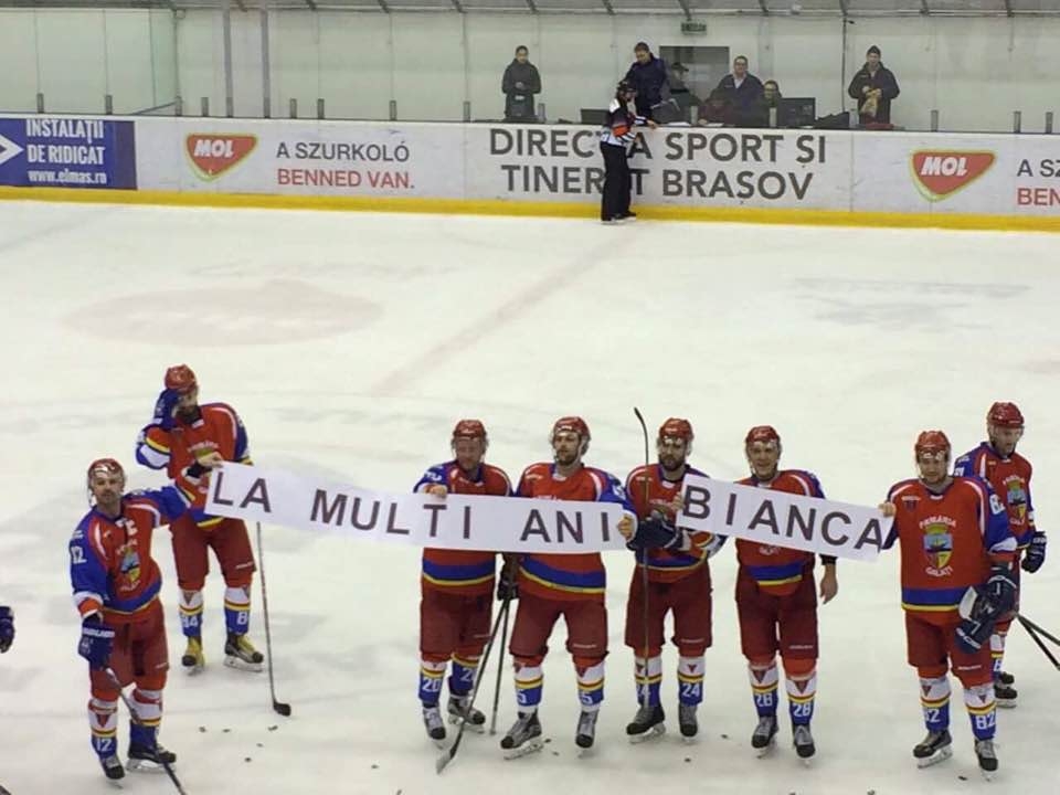 Campioni și după meci! Gest superb pe gheață al hocheiștilor de la Dunărea