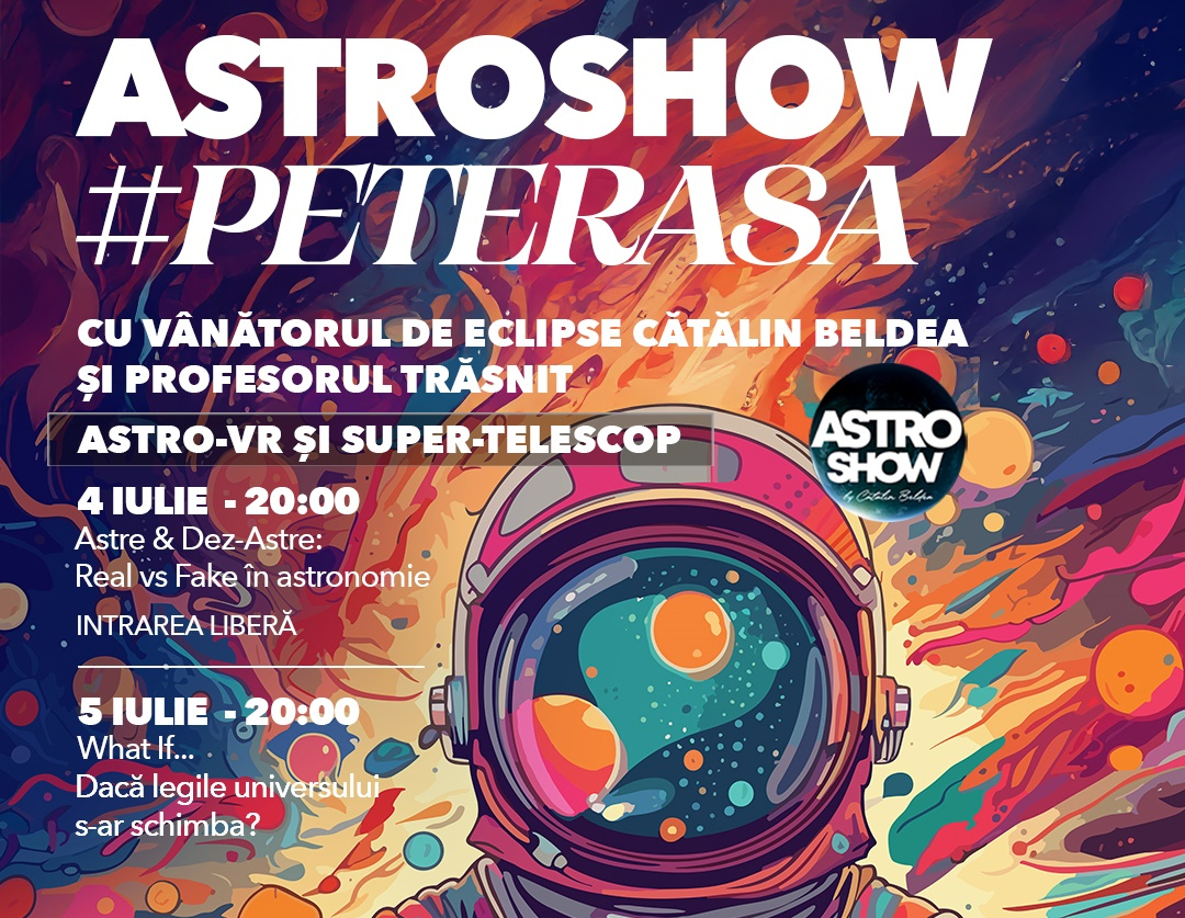 Două seri cosmice la Shopping City Galați