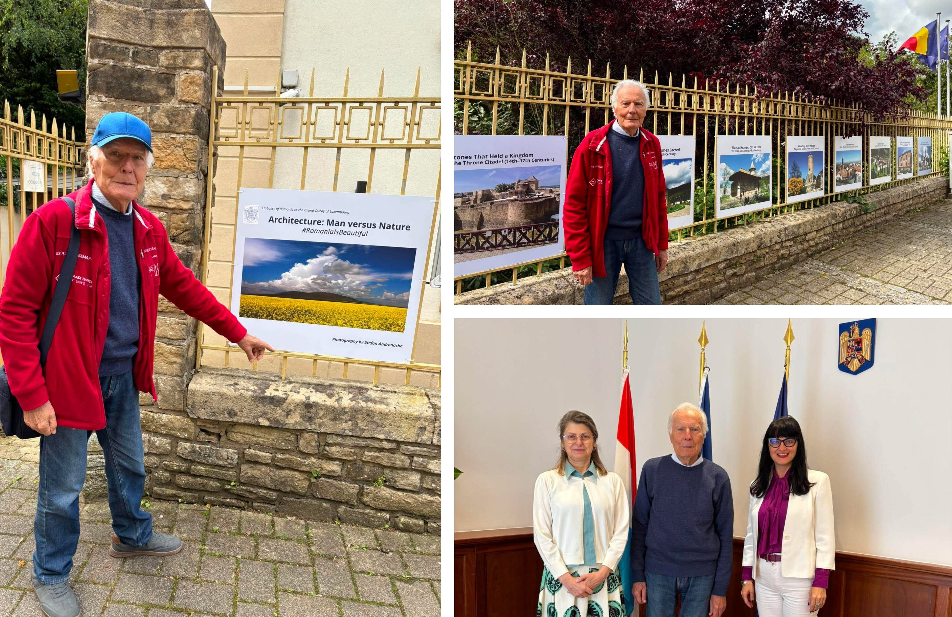 Cine promovează istoria şi frumuseţile României în Luxemburg: „Architecture: Man versus Nature”