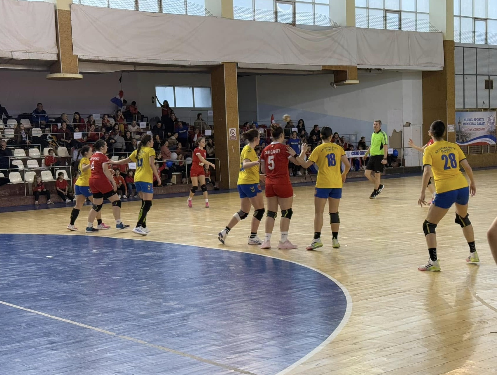 Rezultate din meciurile de handbal ale junioarelor din Galaţi
