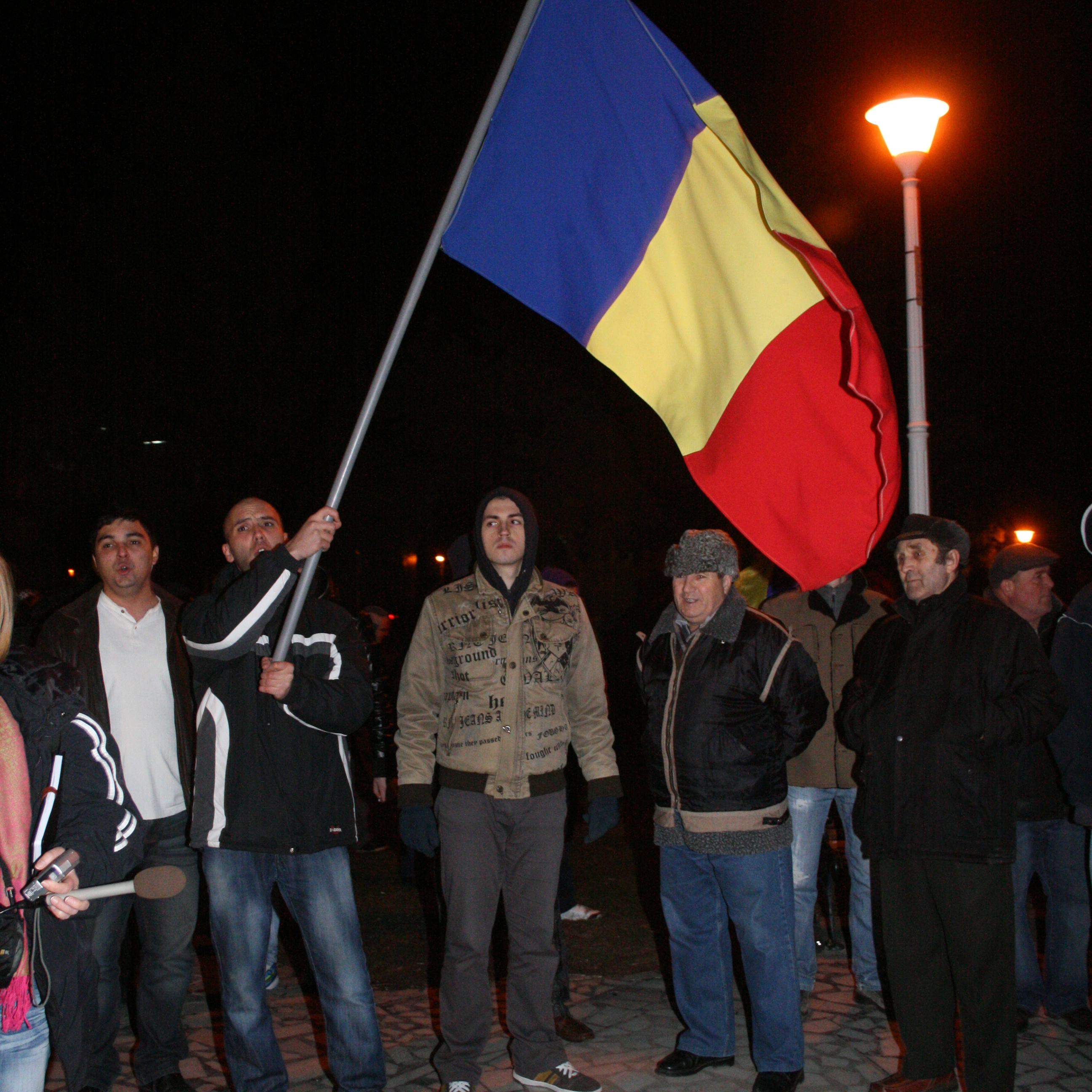 Protest de stradă şi la Galaţi 
