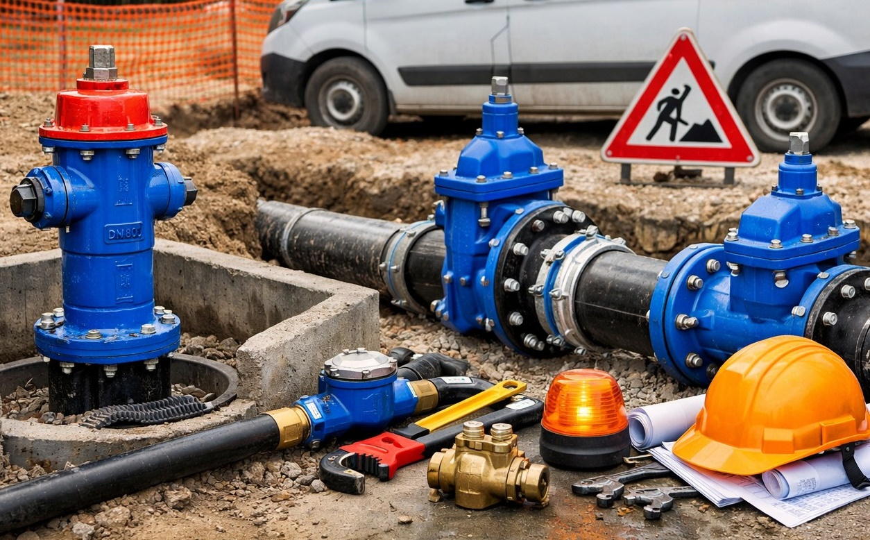 A fost finalizată reabilitarea unei rețele de apă din Galați