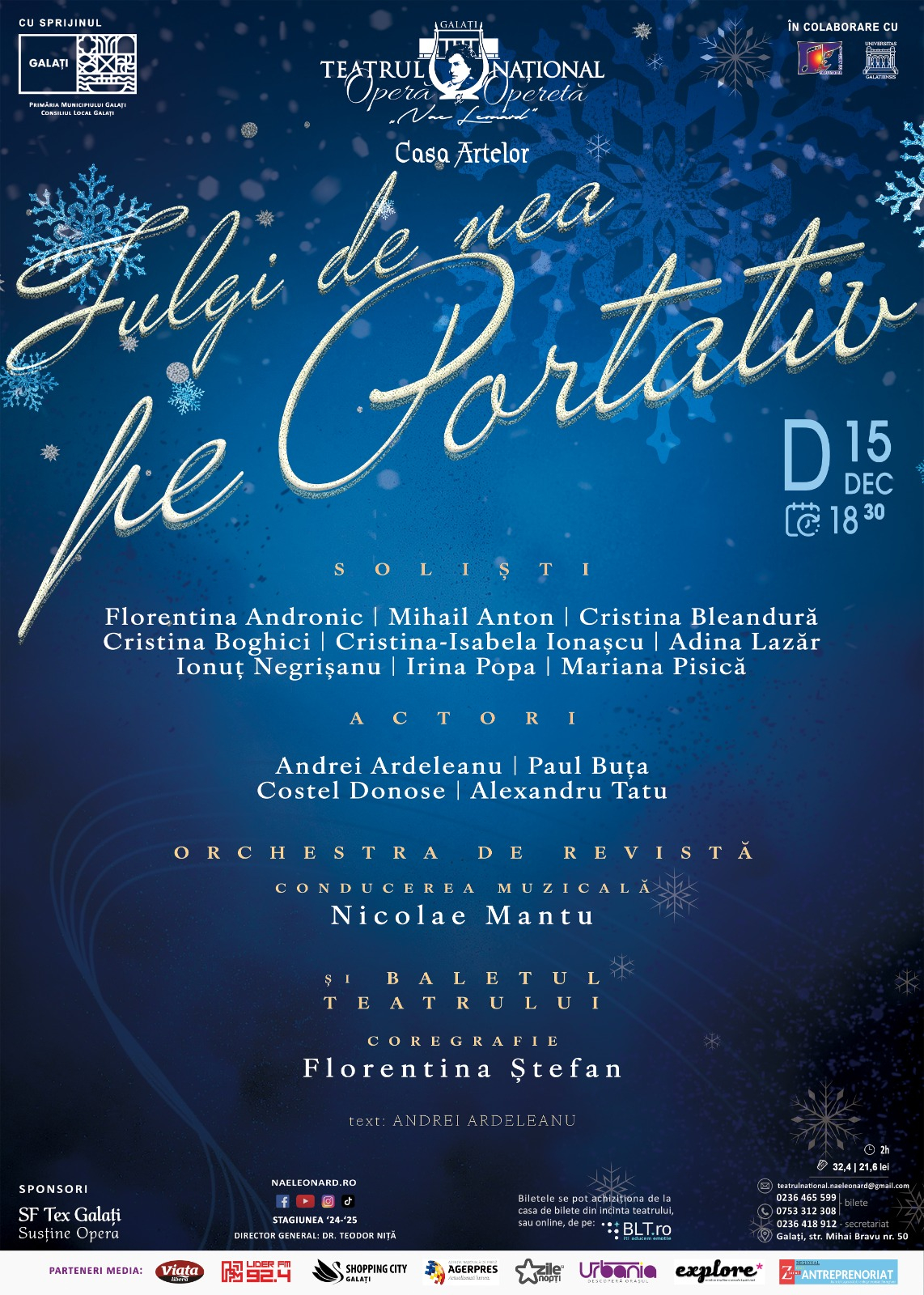 „Fulgi de nea pe portativ”