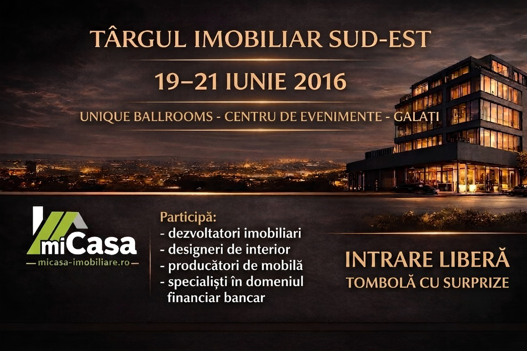 Prima ediție a Târgului Imobiliar Sud- Est