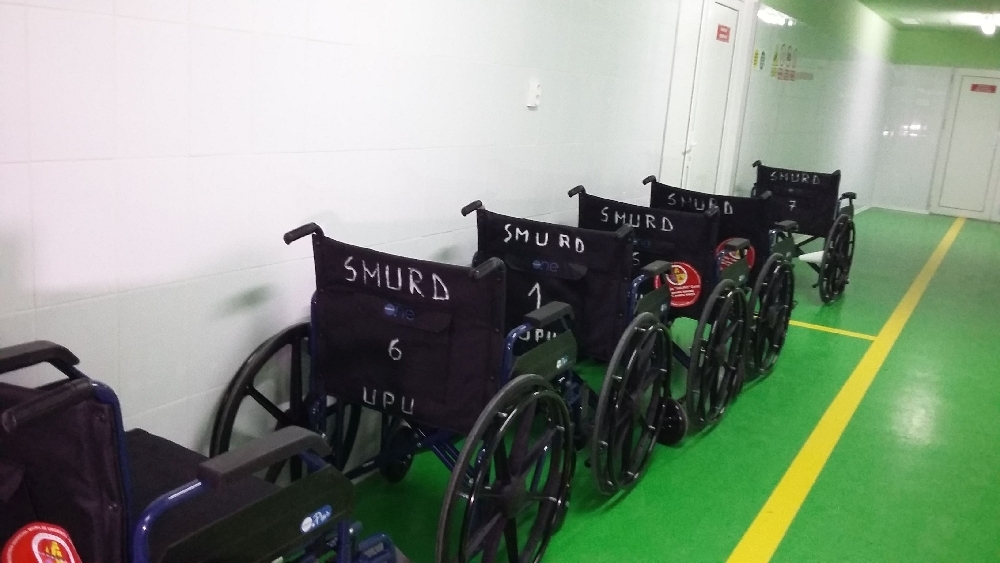 DONAŢIE de la Asociaţia SMURD pentru UPU