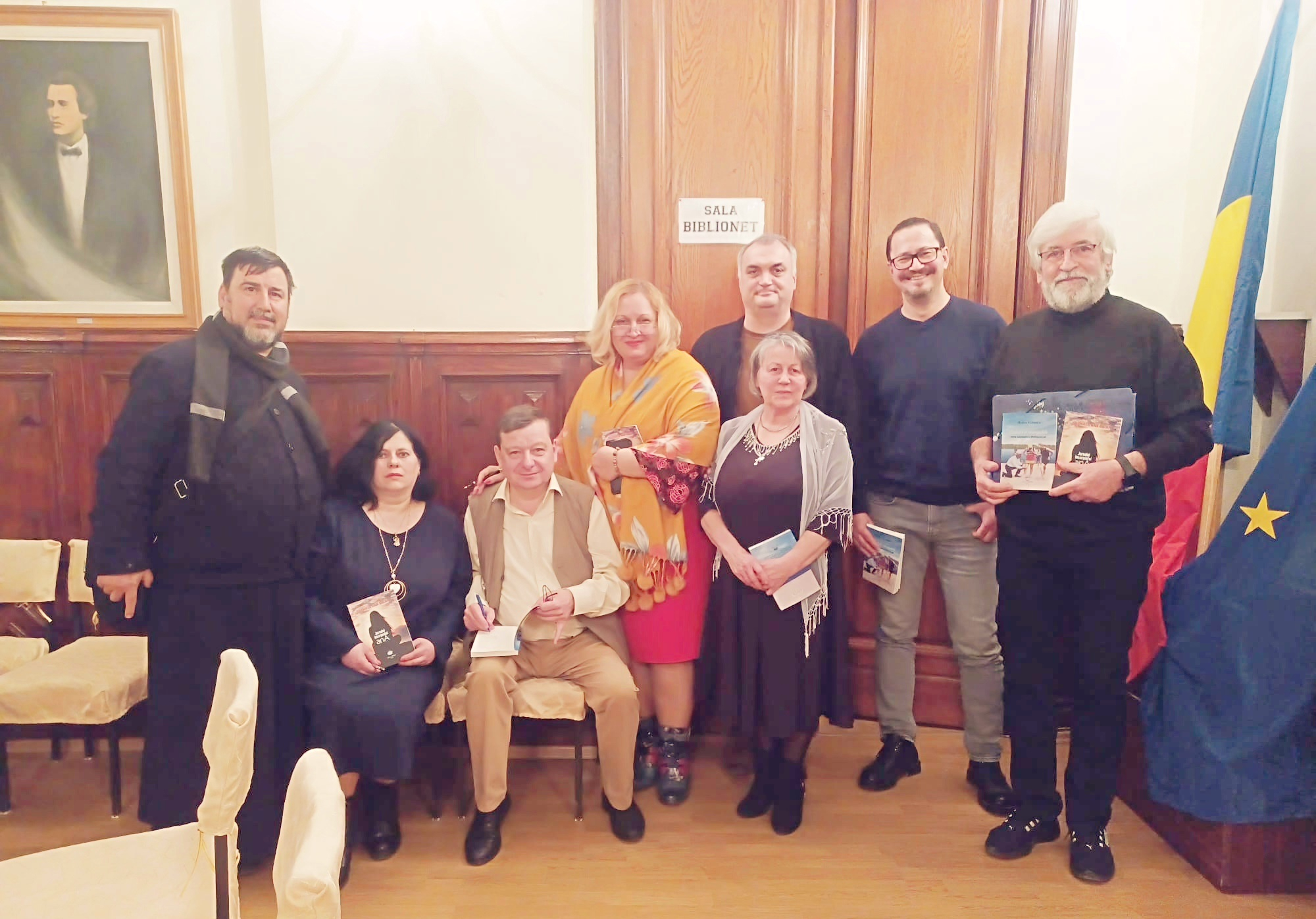 Scriitorul Horia Gârbea, la Galaţi