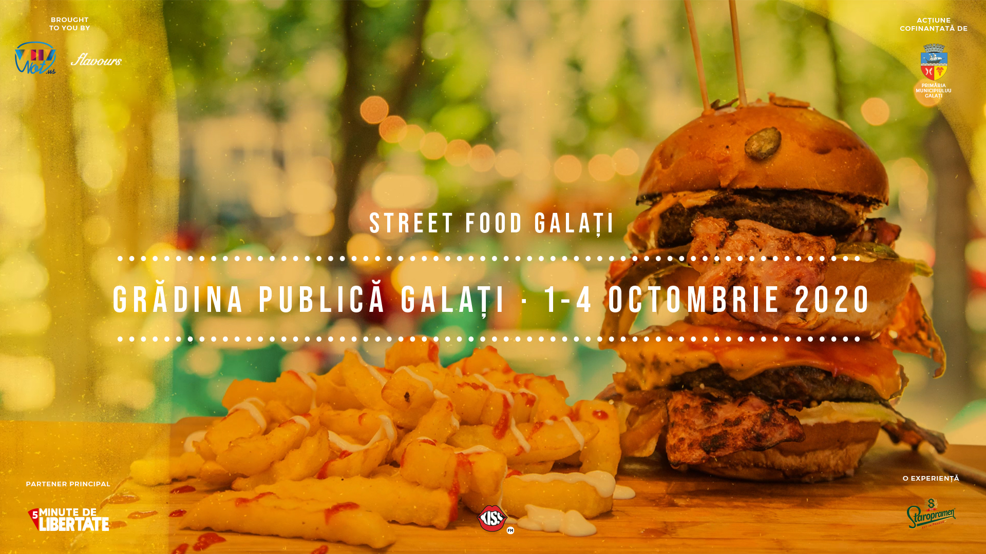 Street FOOD Festival Galați, un eveniment frumos și sigur