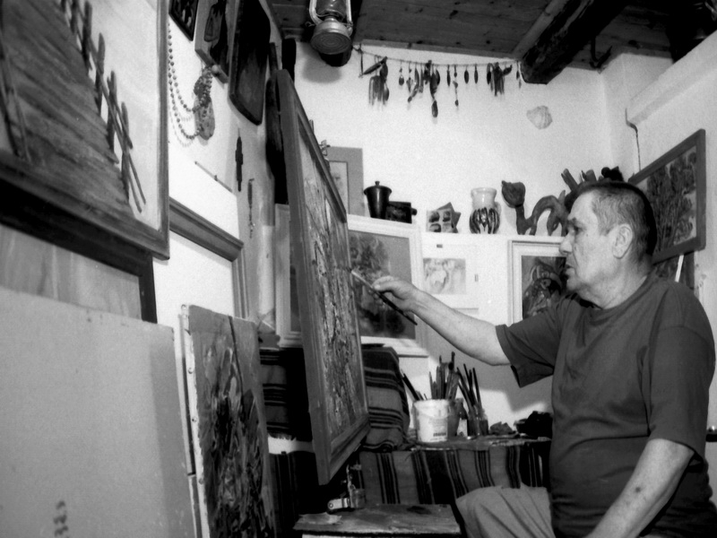 Omul care desena cu gândul lumi colosale. La Galaţi, ultima expoziţie cu maestrul Săftoiu şi prima in memoriam