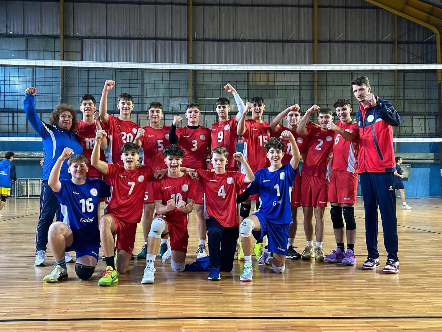 Juniorii gălățeni, invincibili în Campionatul Naţional