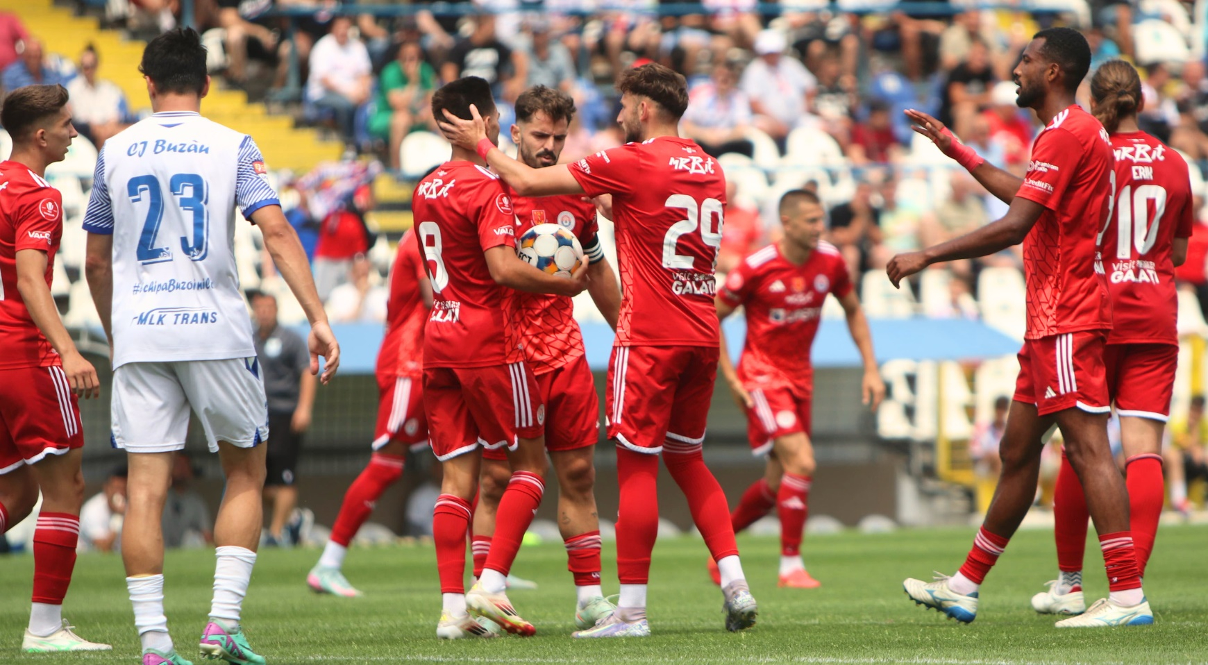 Oţelul - victorie la limită, în ultimul "amical" din pregătiri