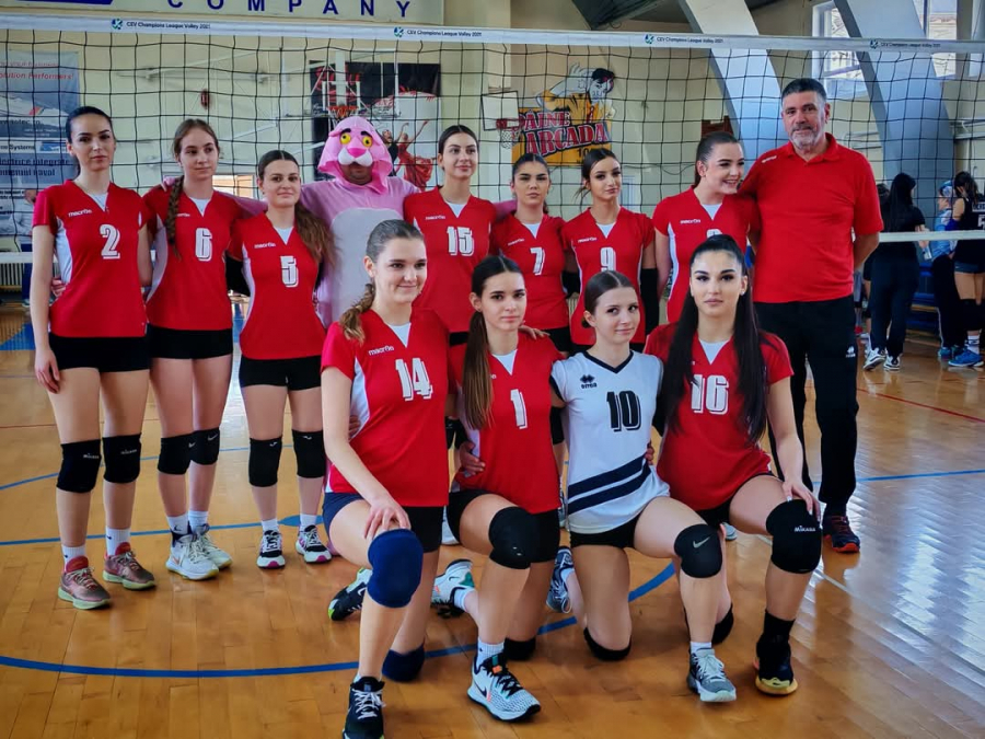 Turneu final cu participare gălăţeană la volei junioare