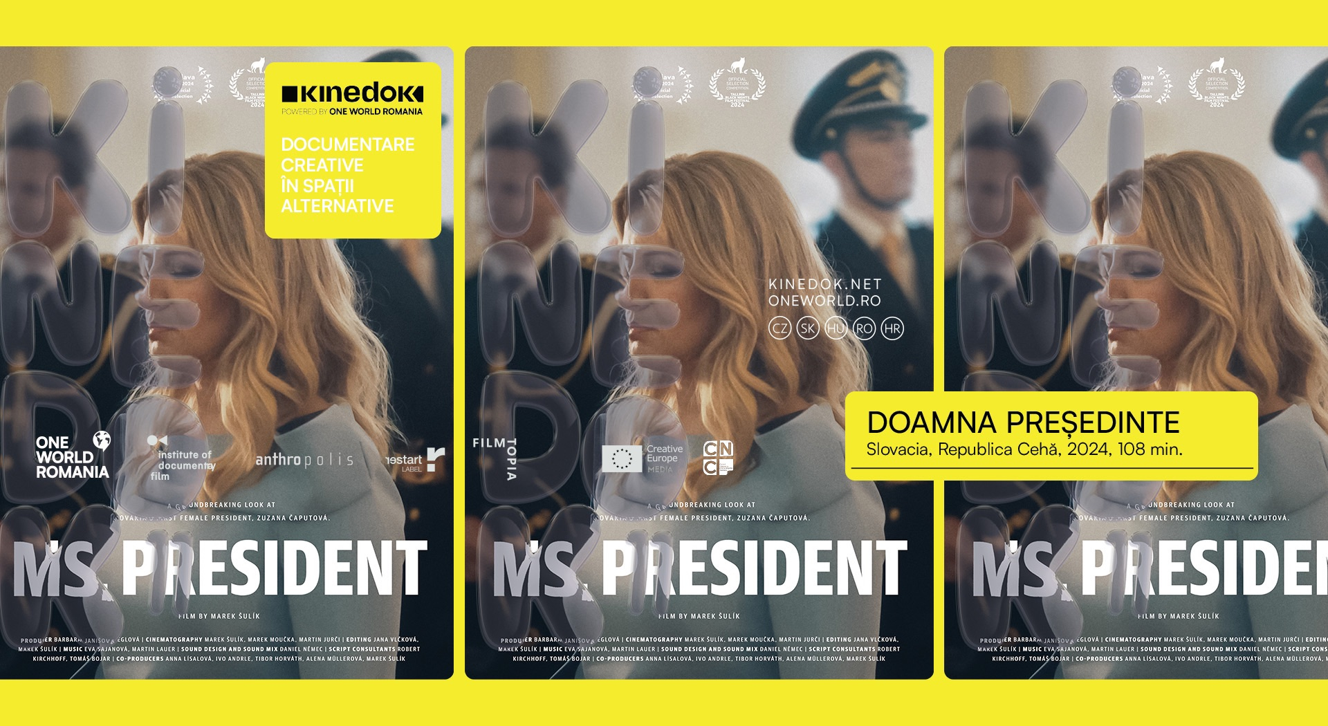 „Doamna preşedinte”, un nou documentar la Muzeul de Artă Vizuală