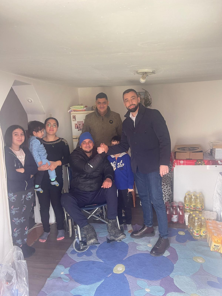 "Seara faptelor bune", pentru un tânăr în scaun cu rotile