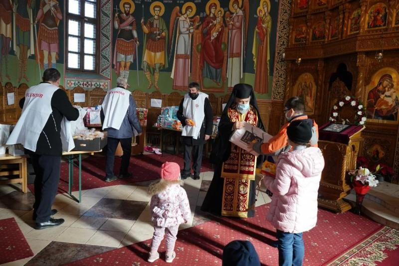 La Biserica ”Sf. Mina”, ajutor pentru cei aflați în suferință