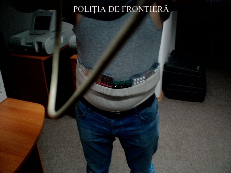 Anabolizante confiscate la frontieră 