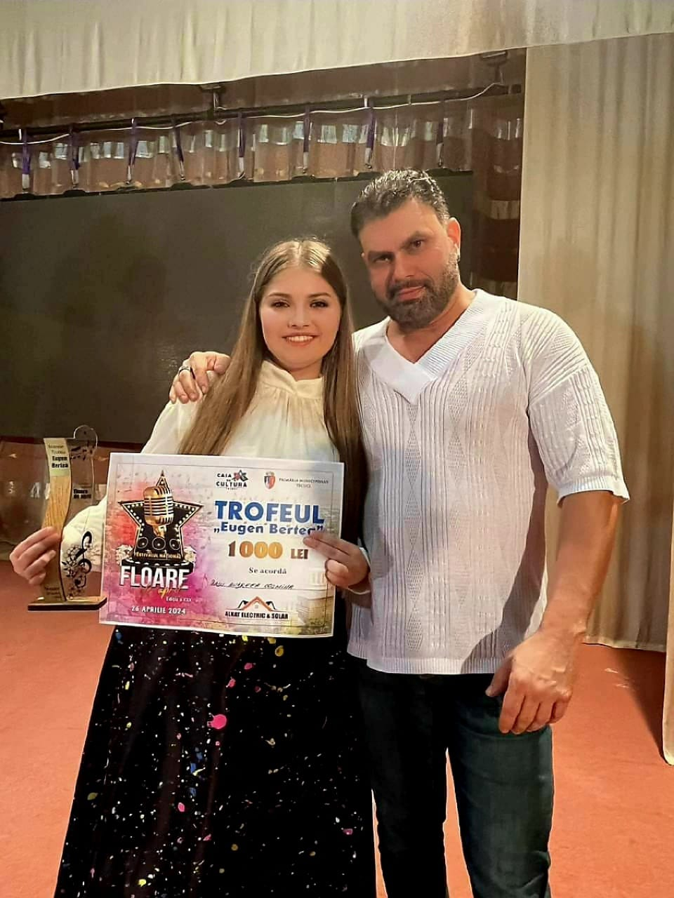 Gălățeni câștigători la Festivalul "Floare de april" de la Tecuci