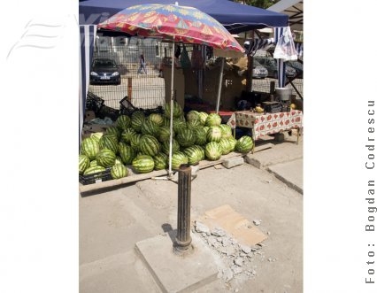 Pe uscat, la 40 de grade 