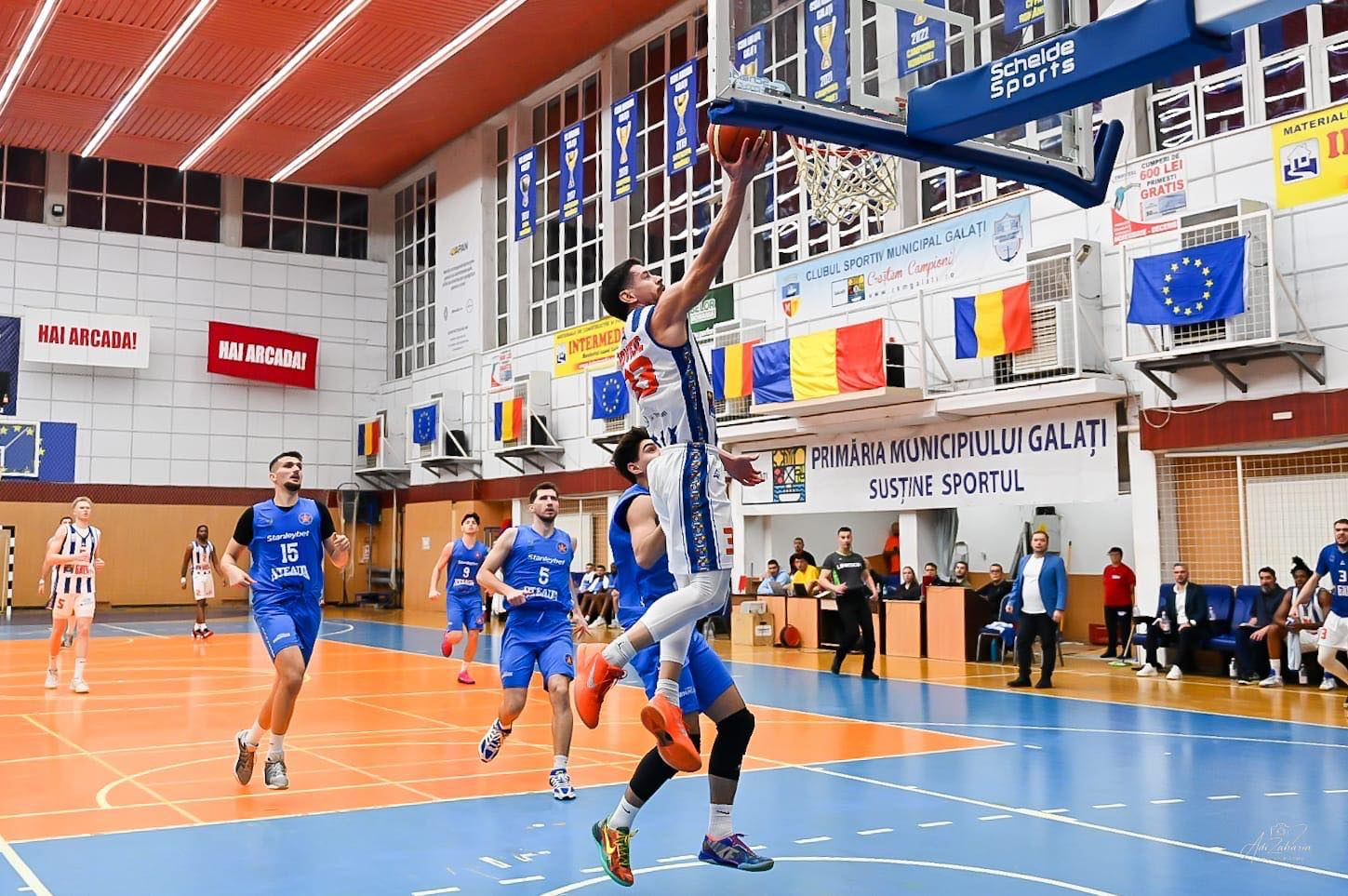 Duel interesant la Sala „Dunărea”. Din sportul gălățean