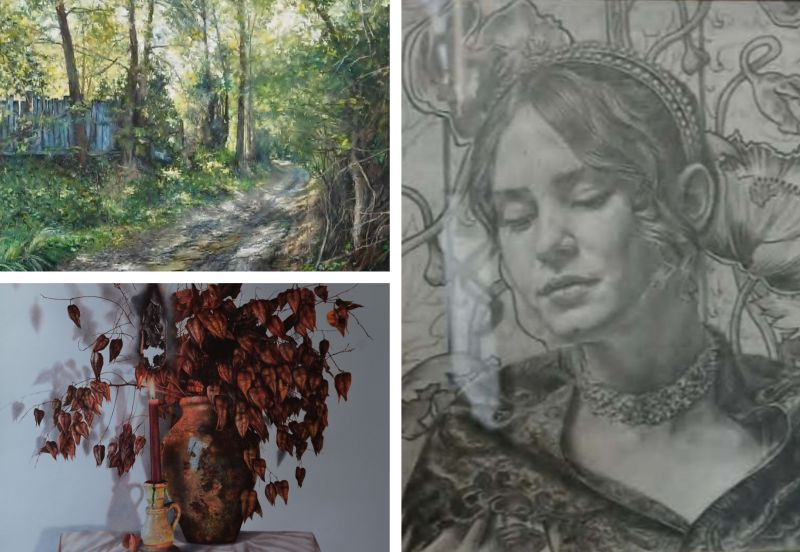 Peisajul și figura umană, temele principale ale Salonului de Primăvară. 39 de artişti gălăţeni, în expoziţie