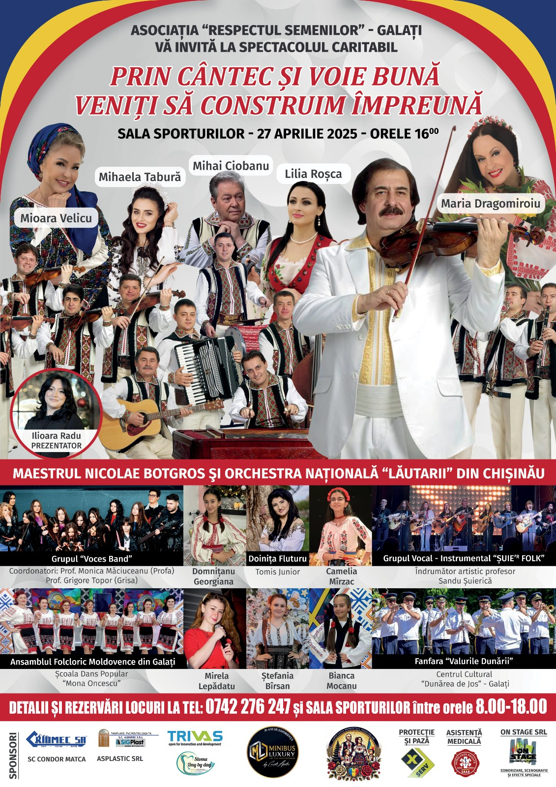 „Prin cântec și voie bună, veniți să construim împreună”