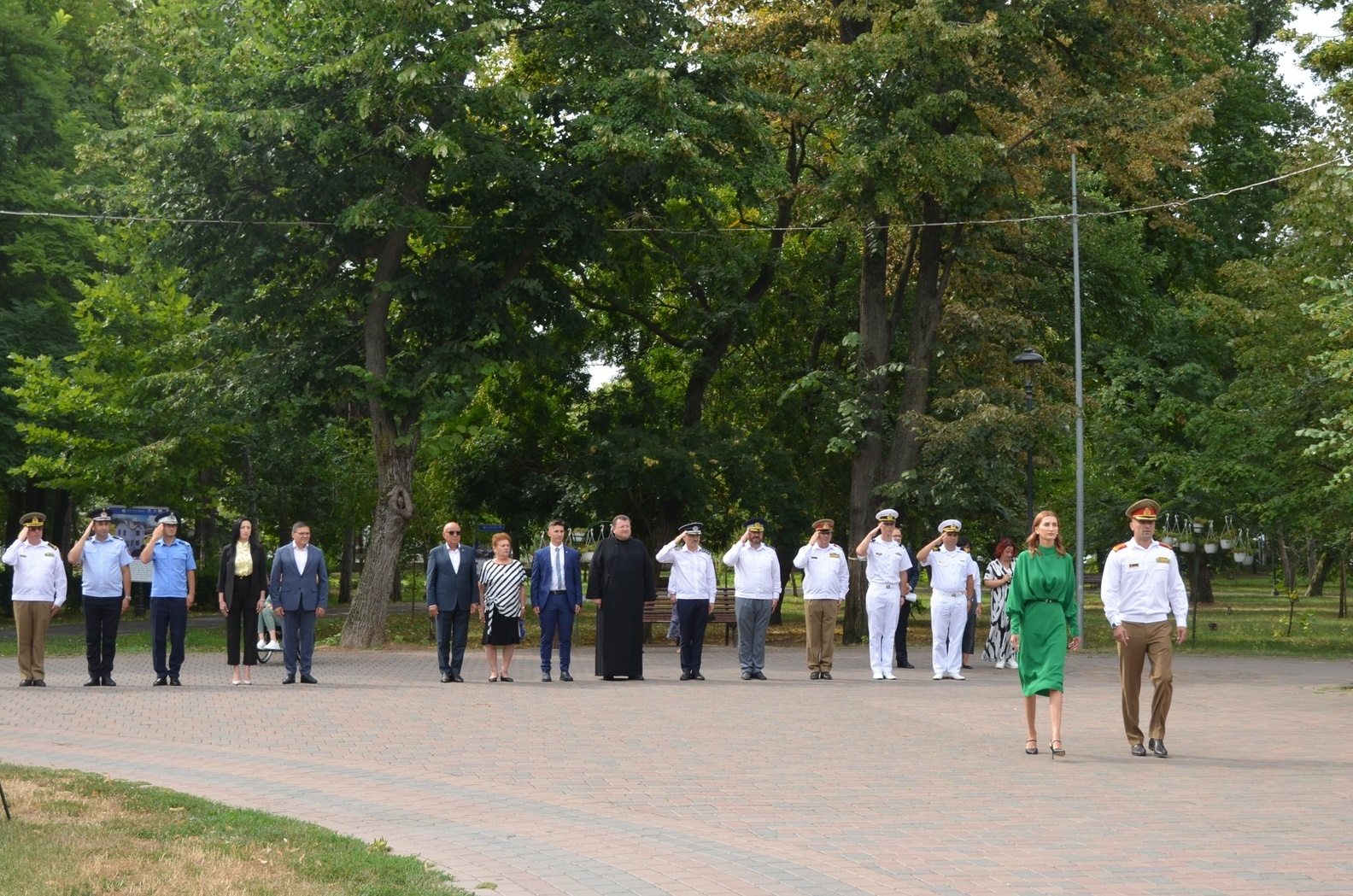 Ziua Imnului Național, sărbătorită în Grădina Publică