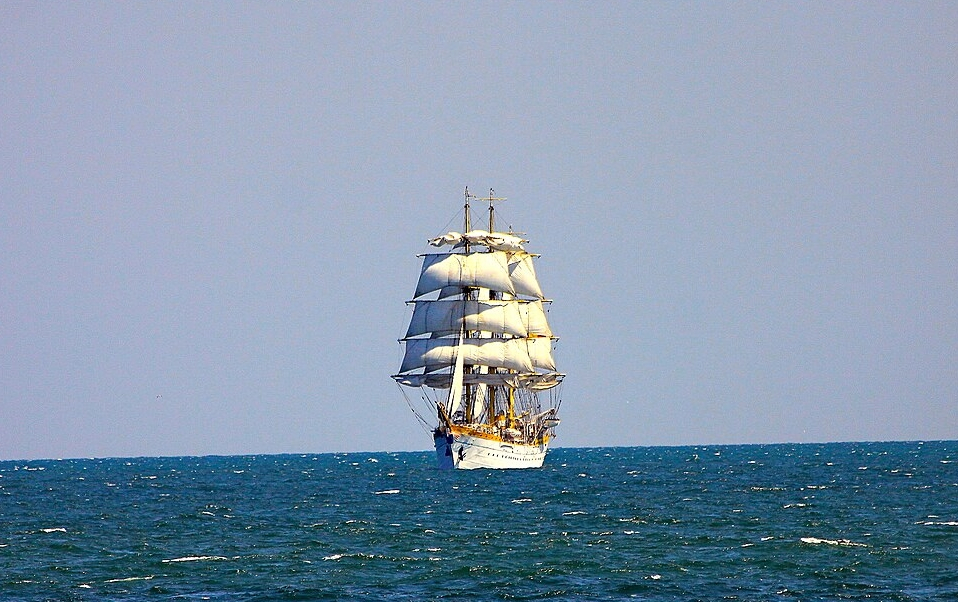 Bricul „Mircea” în strâmtoarea Ormuz