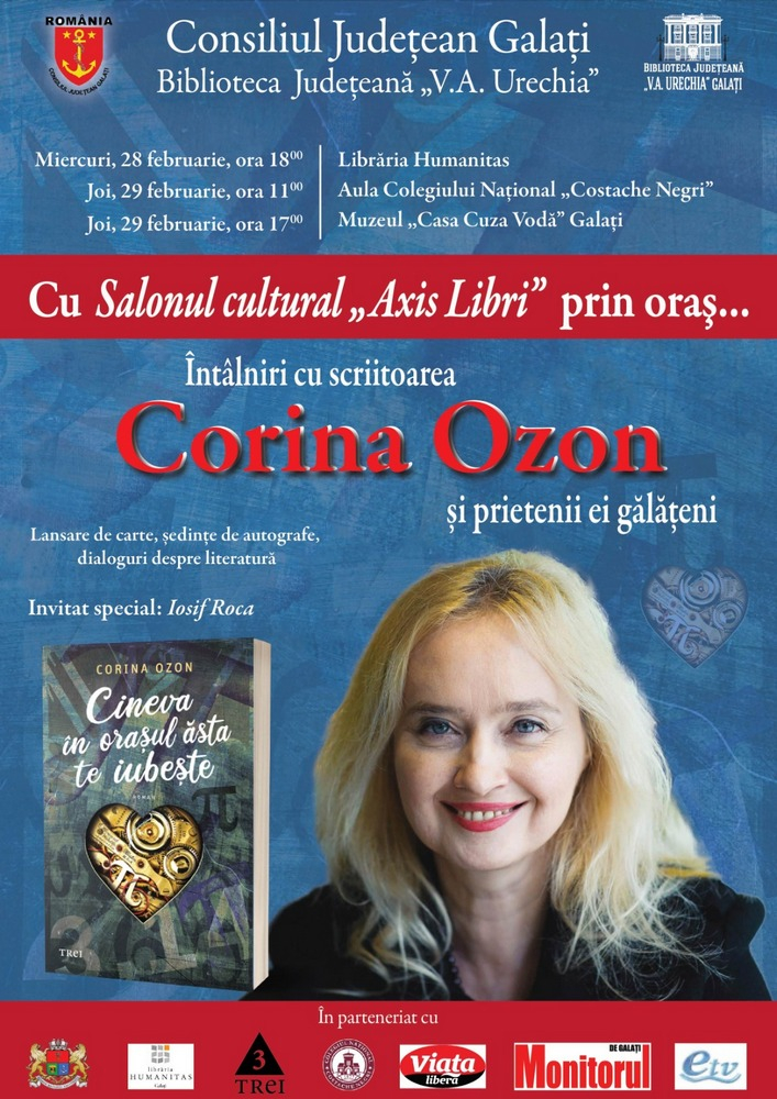 Cine (vă) iubește (în) orașul acesta? Corina Ozon vă va răspunde...