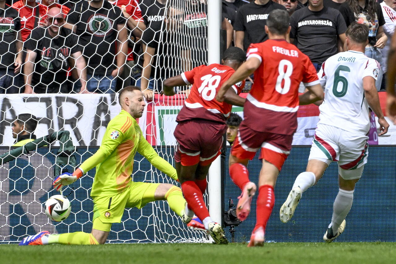 Elveţia - Ungaria 3-1, în cel de-al doilea meci de la EURO 2024