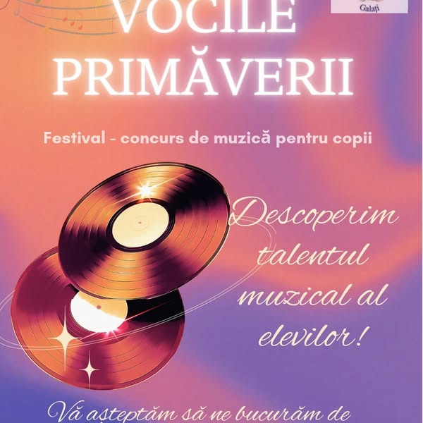 Festivalul-concurs „Vocile primăverii”, la Școala Nr. 22