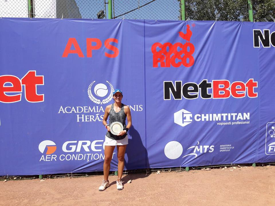 Gabriela Talabă a reușit “dubla” la turneul ITF de la Bucureşti